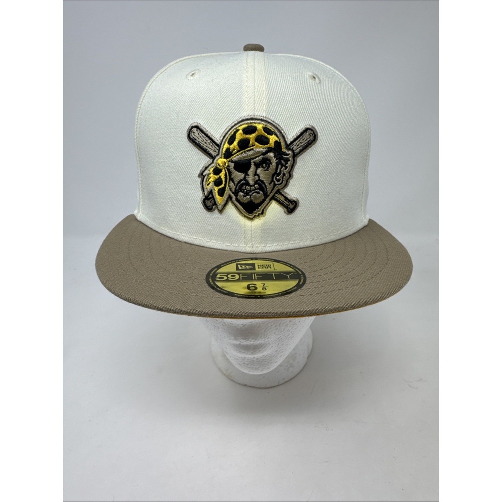 New Era Pittsburgh Pirates 59FIFTY Fitted Hat 3 Rivers Stadium 30 Years 6‎ 7/8